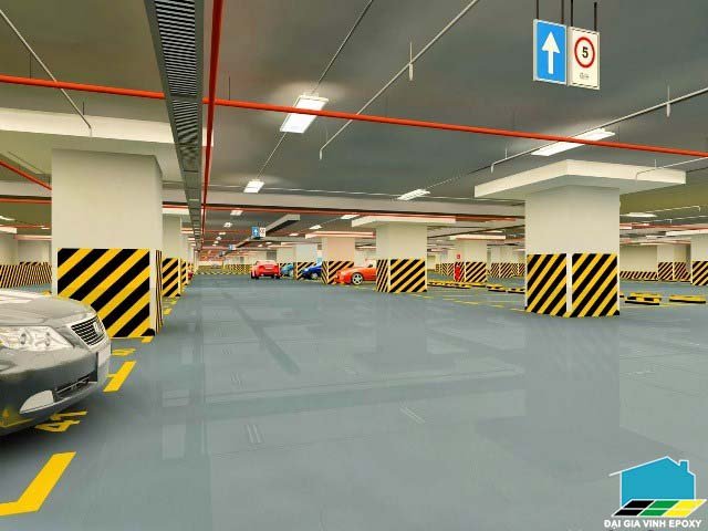 thi công Sơn sàn epoxy mang đến sự sang trọng