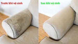 Dịch vụ vệ sinh Sofa tại nhà mang lại kết quả nổi trội