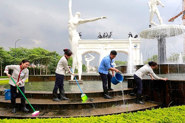 Vệ sinh khu đô thị Ciputra