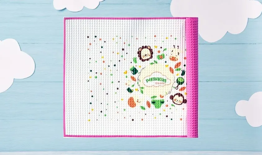 Thảm cao su cho bé có họa tiết vui tươi, sinh động