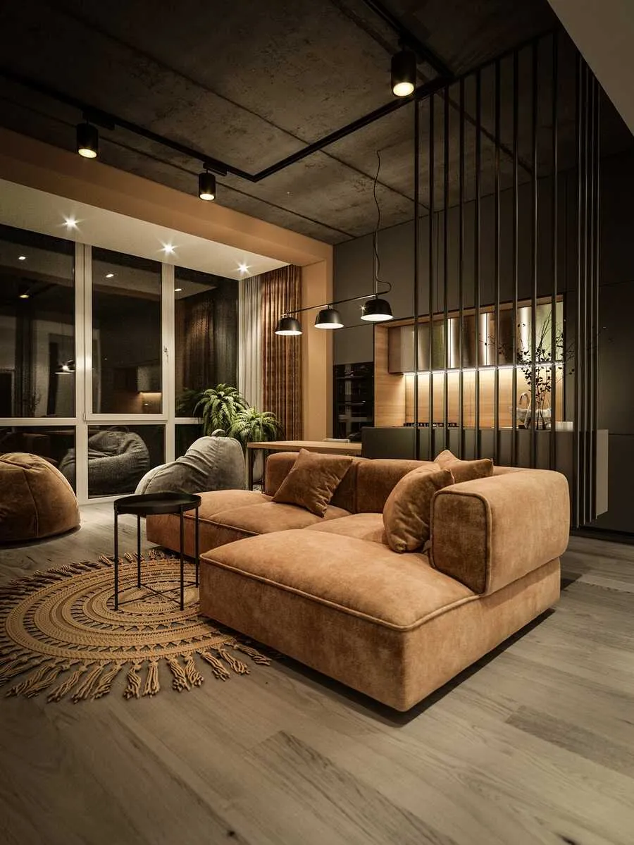 Mẫu thảm tròn phòng khách làm từ chất liệu len với họa tiết độc đáo Mẫu thảm tròn phòng khách làm từ chất liệu len với họa tiết độc đáo