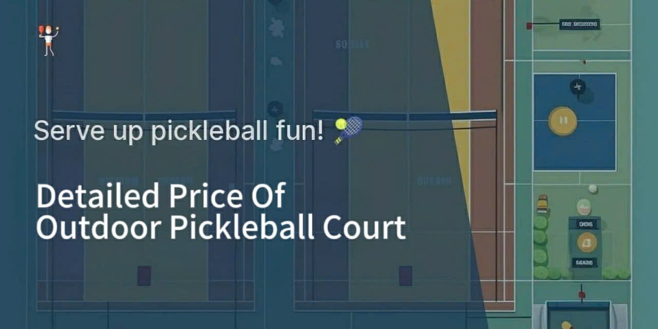 Báo giá chi tiết thiết kế thi công sân Pickleball ngoài trời