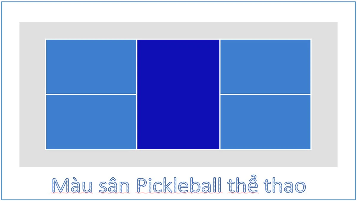 Hướng Dẫn Phối Màu Sân Pickleball Chuẩn Đẹp 30 Màu sơn sân Pickleball